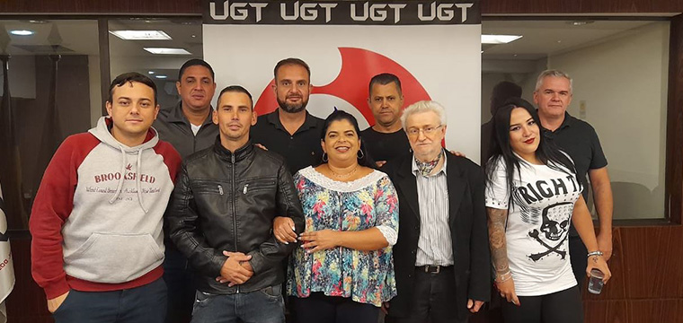 Dirigentes do SINTETEL participam do Curso de Formação da UGT