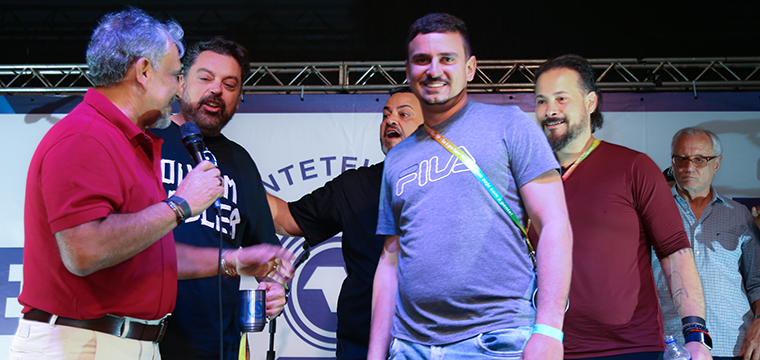 Diego do Prado da empresa Algar ganhou um vale compra