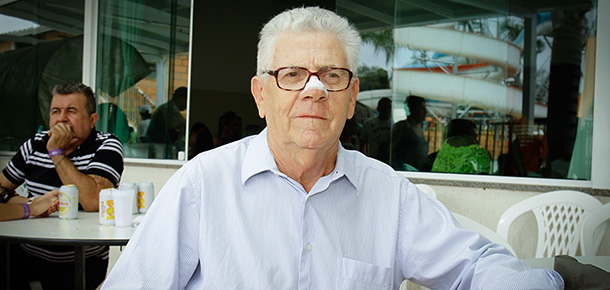 Attlio Formico, italiano aposentado que atuou  no Brasil durante 50 anos em empreiteiras de telecomunicaes