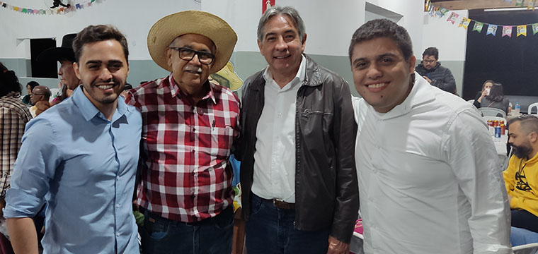 Advogado Victor Marques, diretor Jorge Xavier e o diretor Secretrio, Marcos Milanez