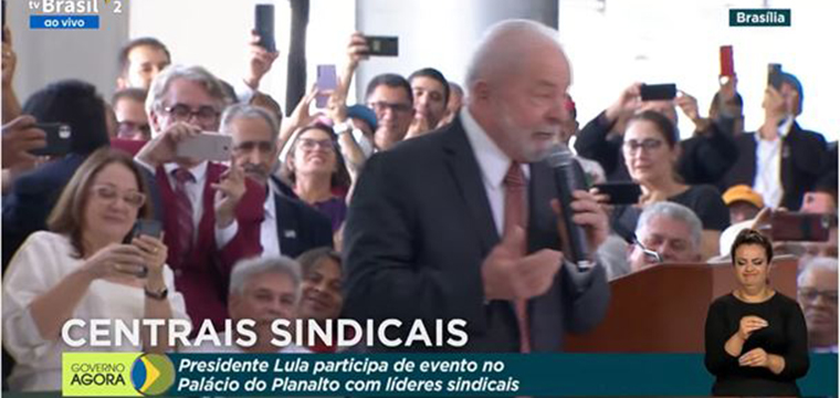 Presidente Lula destaca a necessidade de corrigir a tabela do IR