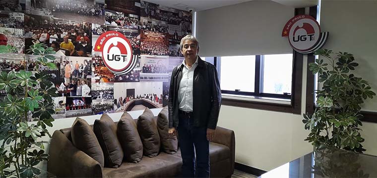 Marcos Milanez, diretor executivo e regional do SINTETEL e Secretrio Adjunto da UGT- SP