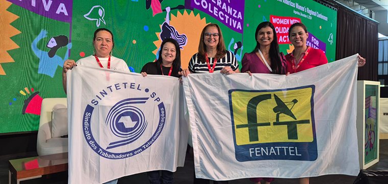 Delegao da FENATTEL na Conferncia 