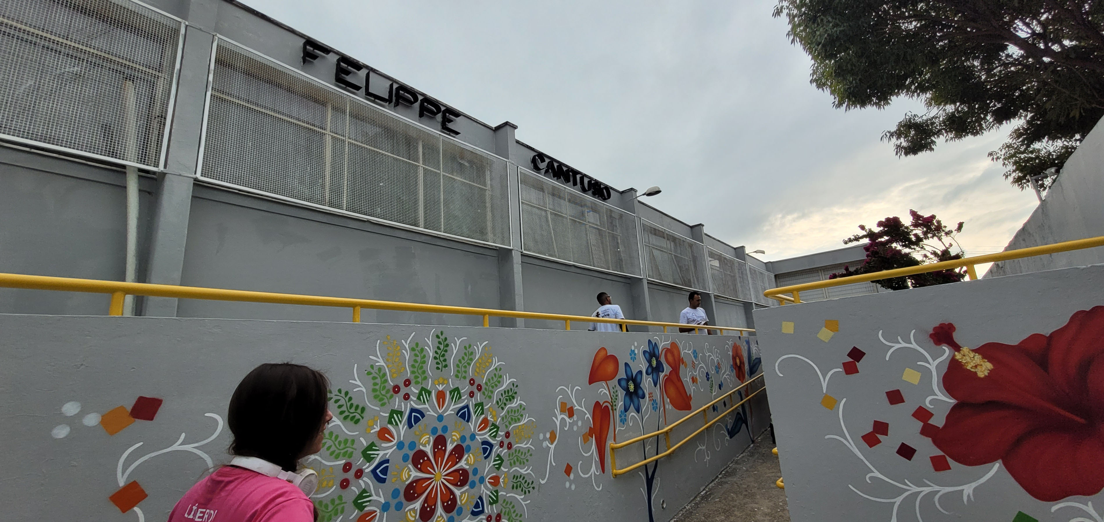 A Escola Felippe Cantuso ps reforma
