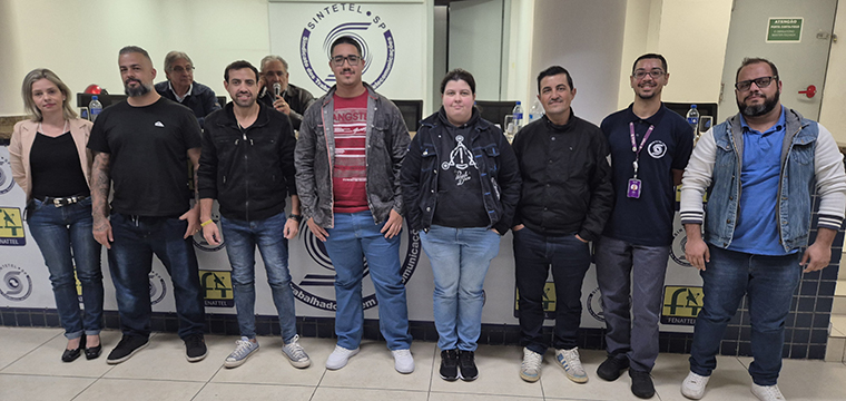 Novos delegados sindicais