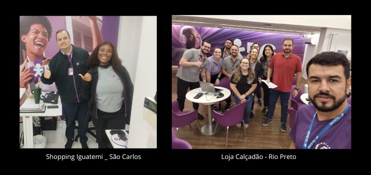 Shopping Iguatemi ( So Carlos) e  Loja Calado ( Ribeiro Preto)