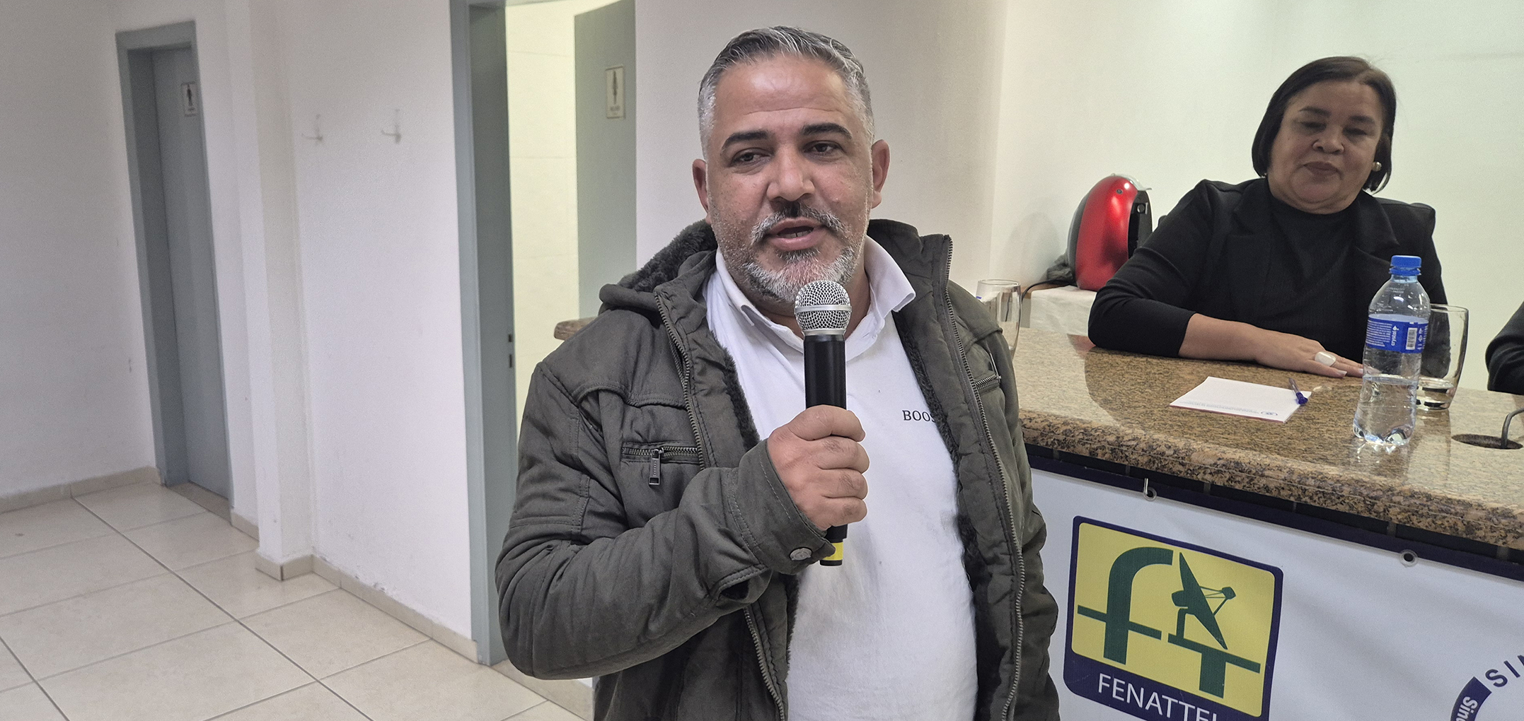 O diretor Paulo de Tarso representou o diretor Regional de Campinas, Elisio Rodrigues