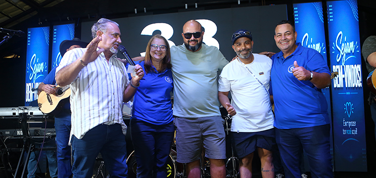 Claudio Soares, da VIVO Ribeir�o Preto, foi um dos sorteados  