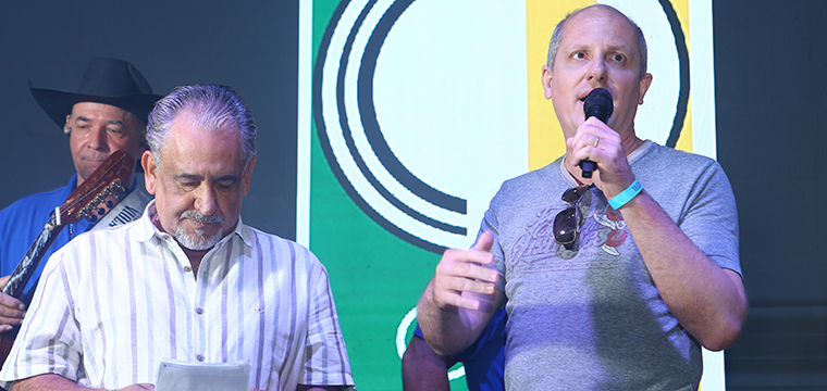 Danilo Correia, gerente da Vivo, prestigiou o evento