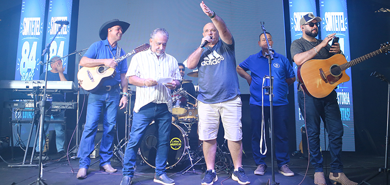 Willian Candido, gerente da Algar, saudou os trabalhadores presentes
